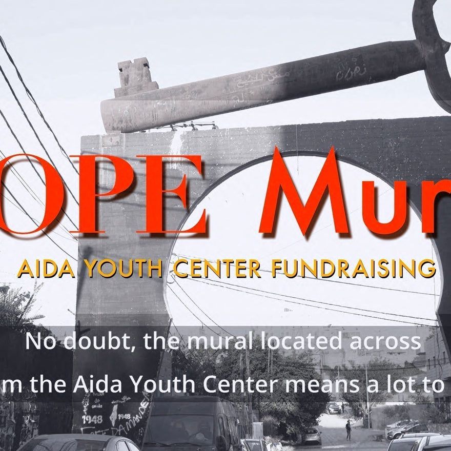 Fundraising for the HOPE Mural - Aida Youth Center and HYPEPEACE