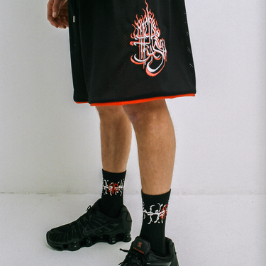 RUKHA Mesh Shorts Black