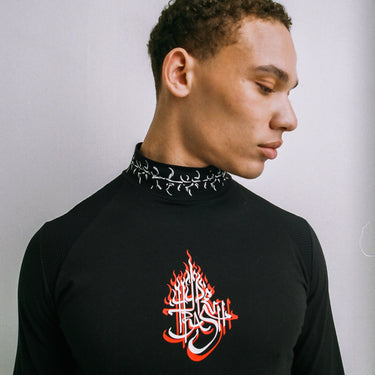 Trashy Clothing Long Sleeve Top Black