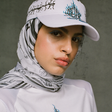 RUKHA Visor Hat WHITE