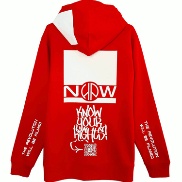 Red Protest Hoodie