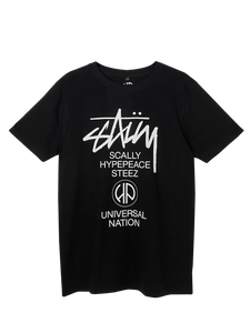 Scally x HYPEPEACE Collab Universal Nation T-Shirt