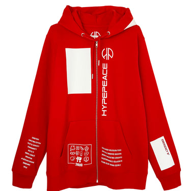 Red Protest Hoodie