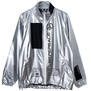 Silver Protest Windbreaker
