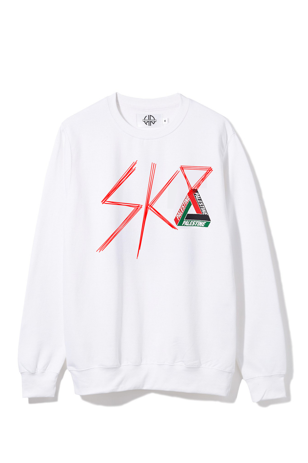 SK8 Palestine Sweater (White)