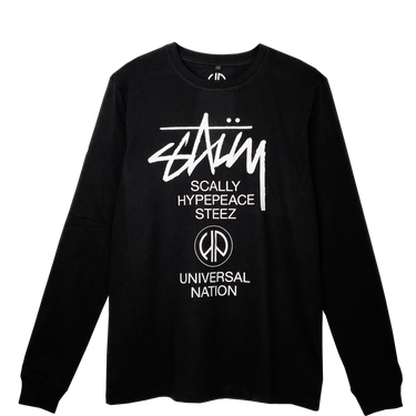 Scally x HYPEPEACE Collab Universal Nation Long Sleeve