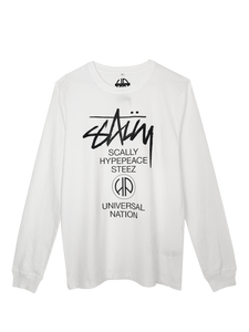 Scally x HYPEPEACE Collab Universal Nation Long Sleeve
