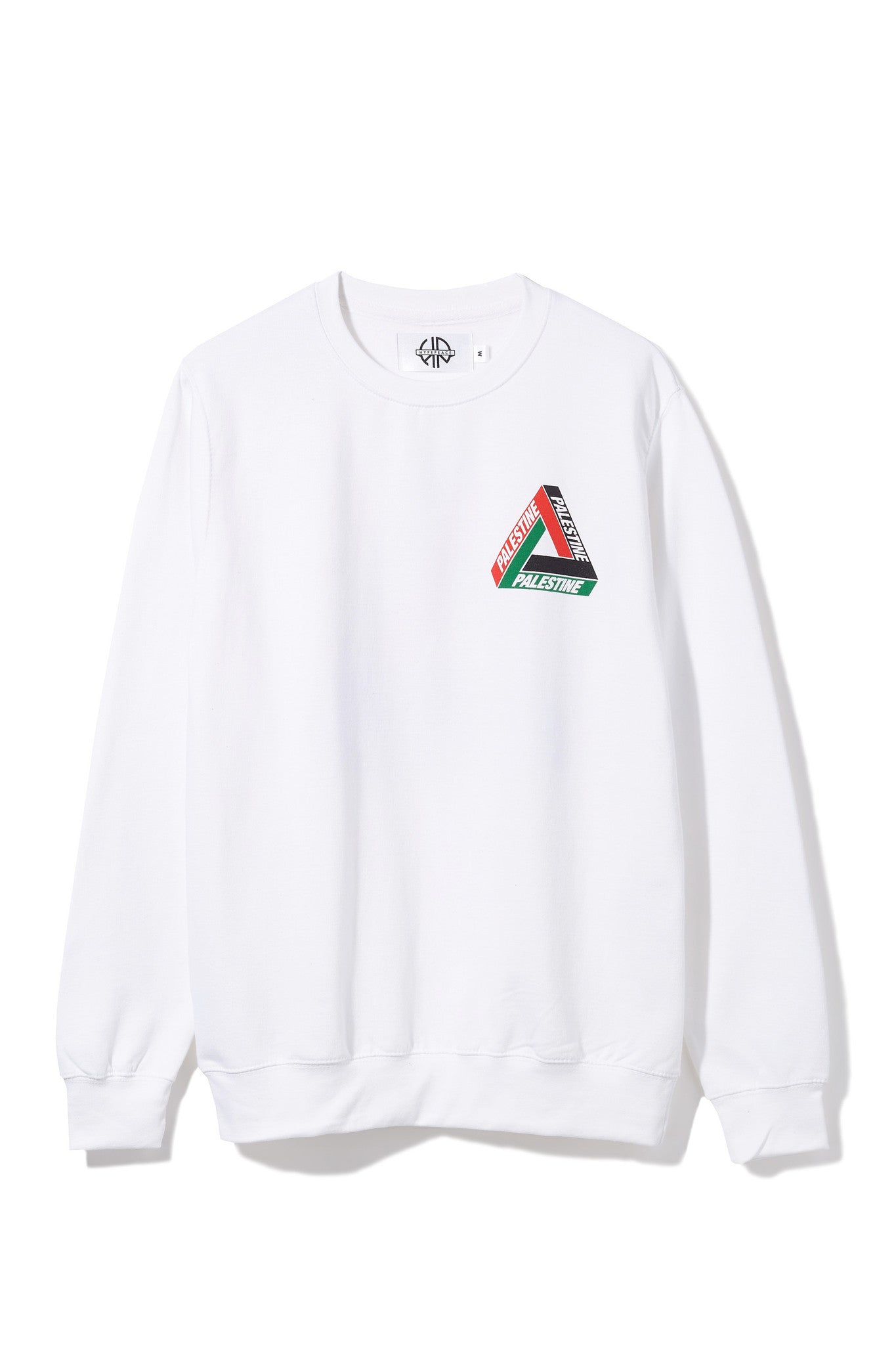 Palestine Sweater (White) – HYPEPEACE